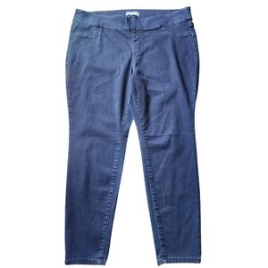 Lane Bryant Womens Jegging Blue Flex Magic Waistband Signature Fit High Rise, 20